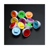 İlk Yapbozum Eğitici Bebek Oyuncağı Yumurta Bultak Eşleştirme Serisi-1 - 4