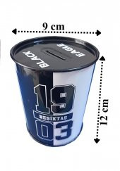 Beşiktaş Metal Kumbara Orta Boy Orjinal Lisanslı 1 Adet Bjk Kumbara Taraftar Kumbara Kara Kartal 12x9 cm - 2