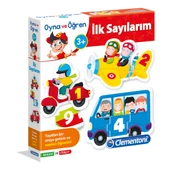 Clementoni İlk Sayılarım Yapboz Oyna ve Öğren Serisi - 1