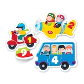 Clementoni İlk Sayılarım Yapboz Oyna ve Öğren Serisi - 2