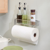 44800ES KAĞIT HAVLULUK VE MALZEME SEPETİ BİRARADA TEZGAH ALTI VE DUVAR MONTAJLI 30x8x13cm - 1