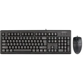 A4 Tech KM-72620D Q Klavye Mouse Set MM Siyah - 1