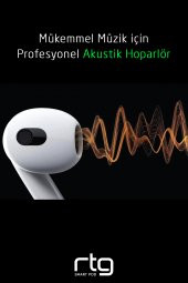 Rtg Eclipse Smartpod Ios ve Android Uyumlu Tws Bluetooth Kulaklık - 8
