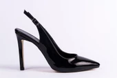 Stiletto Arkası Açık Büyük Numara Bayan Ayakkabısı - 3