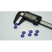 Hyundai Logo Jant Torpido Direksiyon 11mm Damla Sticker Logo Seti thumbnail 4