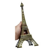 Minyatür Metal Eyfel Kulesi Dekoratif Biblo 32cm thumbnail 5