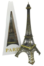 Minyatür Metal Eyfel Kulesi Dekoratif Biblo 32cm thumbnail 6