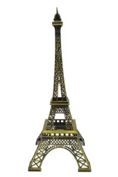 Minyatür Metal Eyfel Kulesi Dekoratif Biblo 32cm thumbnail 7