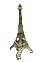 Minyatür Metal Eyfel Kulesi Dekoratif Biblo 32cm thumbnail 8