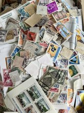 Uluslararası Yabancı Posta Pulu Lotu 300 Adet - 6