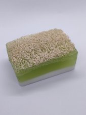 Doğal Kabak Lifli Sütlü Aloe Vera Sabun - 3