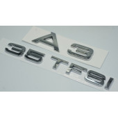 Audi A3 35 TFSi Krom ABS 3M 3D Bagaj Yazı Logo Orjinal Ürün - 3