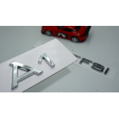 Audi A1 35 TFSi Krom ABS 3M 3D Bagaj Yazı Logo Orjinal Ürün - 1