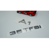 Audi A1 35 TFSi Krom ABS 3M 3D Bagaj Yazı Logo Orjinal Ürün - 2