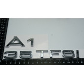 Audi A1 35 TFSi Krom ABS 3M 3D Bagaj Yazı Logo Orjinal Ürün - 4