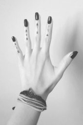 Oklar Geçici Dövme,Geçici Tattoo ,Vücut Dövme,Kol Bilek Dövme,Boyun Dövme,Sırt Dövme - 1