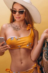 Snake, Rose - 2 Geçici Dövme,Geçici Tattoo ,Vücut Dövme,Kol Bilek Dövme,Boyun Dövme,Sırt Dövme - 1