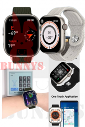 RABBİT STORE Xiaomi Mi 10 Uyumlu Akıllı Saat Konuşma Özellikli Watch 9 PRO 45MM AMOLED EKRAN - 3