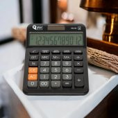 Pin 12 Hane Siyah Masaüstü Hesap Makinesi PİN 101 - 4