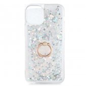 Apple iPhone 12 Mini Kılıf Zore Milce Simli Pullu Yüzüklü Kılıf thumbnail 5