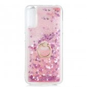 Galaxy A70 Kılıf Zore Milce Simli Pullu Yüzüklü Kılıf thumbnail 3