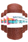 5 Adet Polyester Makrome İpi 2060 Taba 100 gr - 1