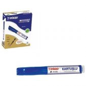Mikro Tahta Kalemi Kartuşlu Mavi Mr-6019 12 Adet - 1