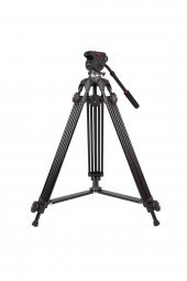 Tatsujin Panasonic MDH3 Kamera için TATSUJIN 0508B Pro Video Tripod - 3