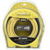 For-X Profesyonel Oto Anfi Kablo Seti Xy-6kıt 6ga thumbnail 1
