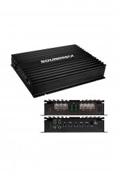 SOUNDMAX SX-600.1D OTO ANFİ MONO MAX POWER 4000W BAS KONTROL - 2