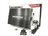 SOUNDMAX SX-600.1D OTO ANFİ MONO MAX POWER 4000W BAS KONTROL - 3