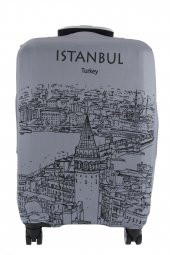 My Saraciye 80 Valiz Kılıfı, Bavul Kılıfı - Galata Karakalem 80 - 1