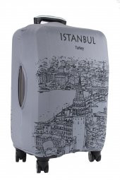 My Saraciye 80 Valiz Kılıfı, Bavul Kılıfı - Galata Karakalem 80 - 2