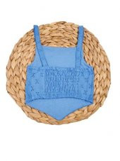 Fistolu Kız Çocuk Crop - 8