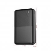 Sprange SRP17 Çift USB Girişli Mini Cep Boy 10.000 mAh Powerbank Kılıf Hediyeli - 5
