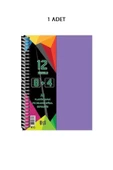 Spiralli PP Kapak 8+4 300 Yaprak 12 Ayraçlı Defter - 1