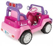 Pilsan Princess Akülü Jeep 12 Volt 05-201 Pembe - 3