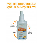 50+++SPF Yüksek Koruyucu Çocuk Güneş Spreyi 200 ml - 2