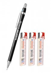 Scrikss Simo R&D Japan Uçlu Kalem Siyah 0.5 1 Adet ve Mikro 0,5 Versatil Kalem Uçu Siyah 3 Paket - 1