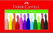 Faber Castell 12 Renk Karton Kutu PASTEL BOYA - 1