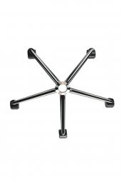 Yıldız Ayak Konik Krom Tekerlekli Döner Sandalye Ayağı Oyuncu Koltuğu Ayağı - 3