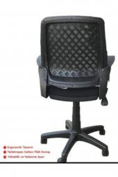 Ofis Büro Bilgisayar Çalışma Petekli Plastik Ayaklı Sandalye Renk Seçenekleriyle - 4