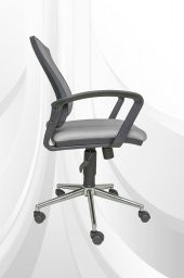 Porziyon Savina Yönetici Koltuğu Ofis Çalışma Koltuğu - Sandalyesi (Krom Ayak) - 3