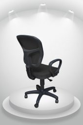 Porziyon Depar Ofis Büro Öğrenci Çalışma Koltuğu - Siyah - 4