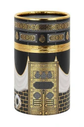 Yeni Kabeli Özel Silindir Kutulu Seccadeli Set Siyah thumbnail 4