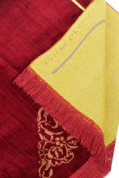 Dodya Kadife Seccade - Kırmızı thumbnail 5