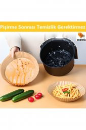 Büyük Boy Fritöz Pişirme Kağıdı XL-XXL  Uygun Air Fryer Tüm Markalara Uygun 20 Adet - 2