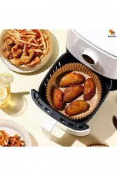 Büyük Boy Fritöz Pişirme Kağıdı XL-XXL  Uygun Air Fryer Tüm Markalara Uygun 20 Adet - 5