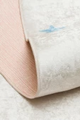 Araba Desenli Kaymaz Deri Taban Yıkanabilir Çocuk Halısı  AÇIK BEJ 100X300 - 4