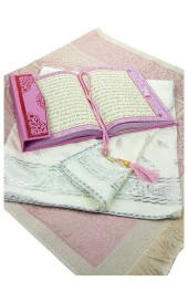 Hediyelik Kuran Seti Pembe thumbnail 3